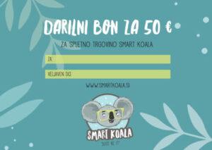 DARILNI BON v vrednosti 50 eur